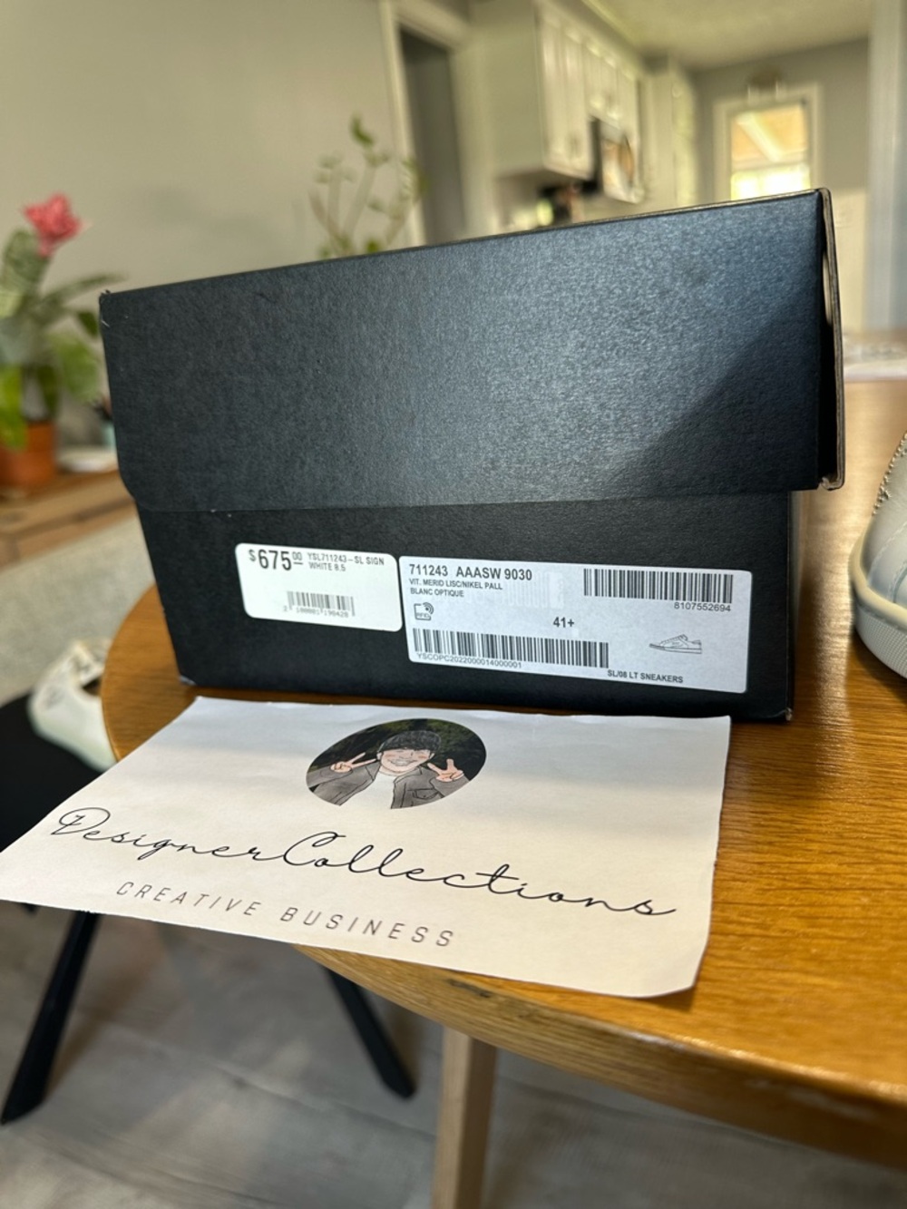 SAINT LAURENT Court Classic SL/08 Sneaker - Picture 8 of 9